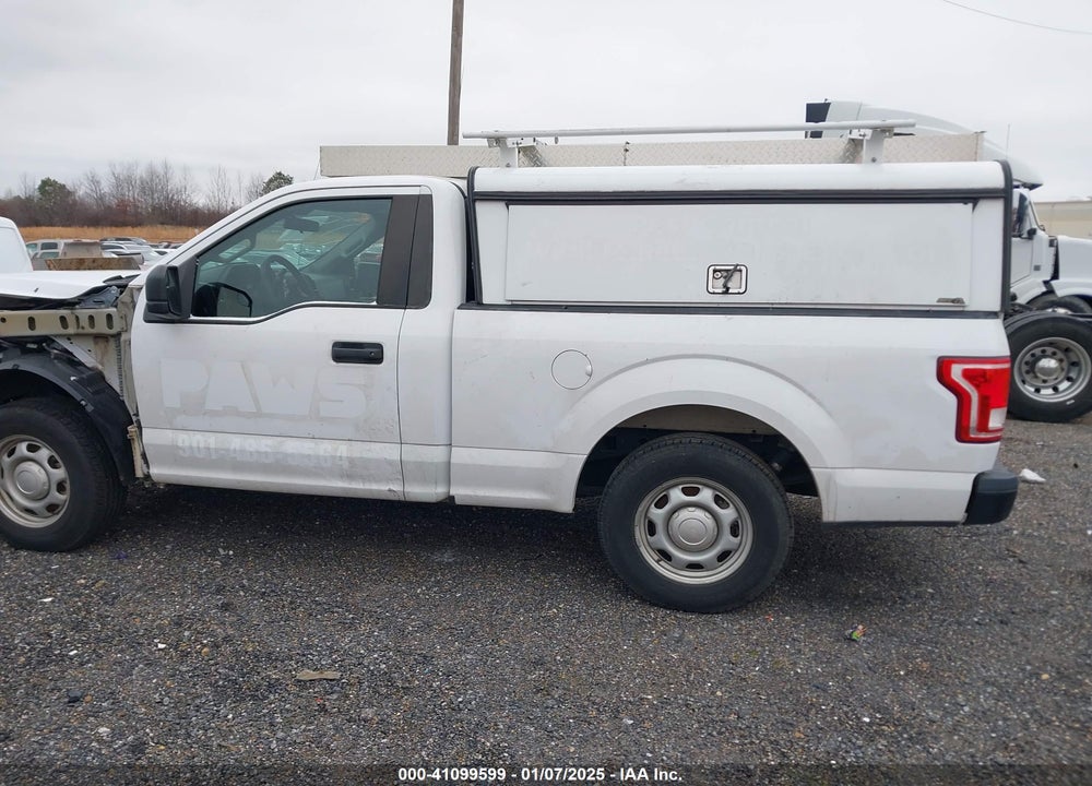 2017 FORD F-150 VIN: 1FTMF1C83HKE54444
