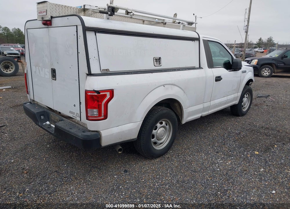 2017 FORD F-150 VIN: 1FTMF1C83HKE54444