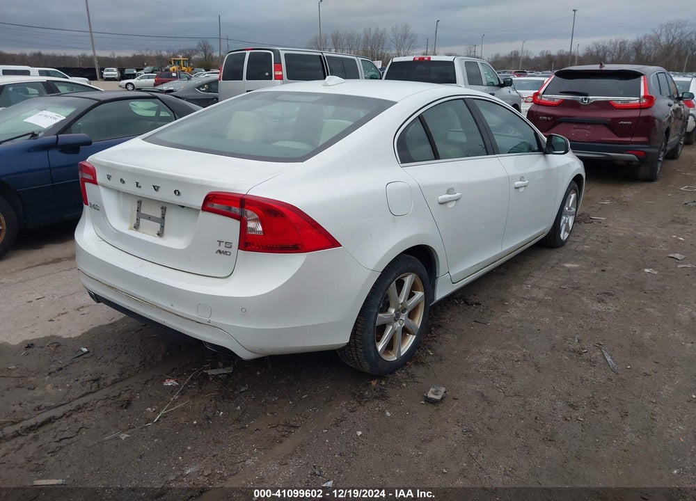 2016 VOLVO S60 T5 PREMIER VIN: YV1612TK6G2401433