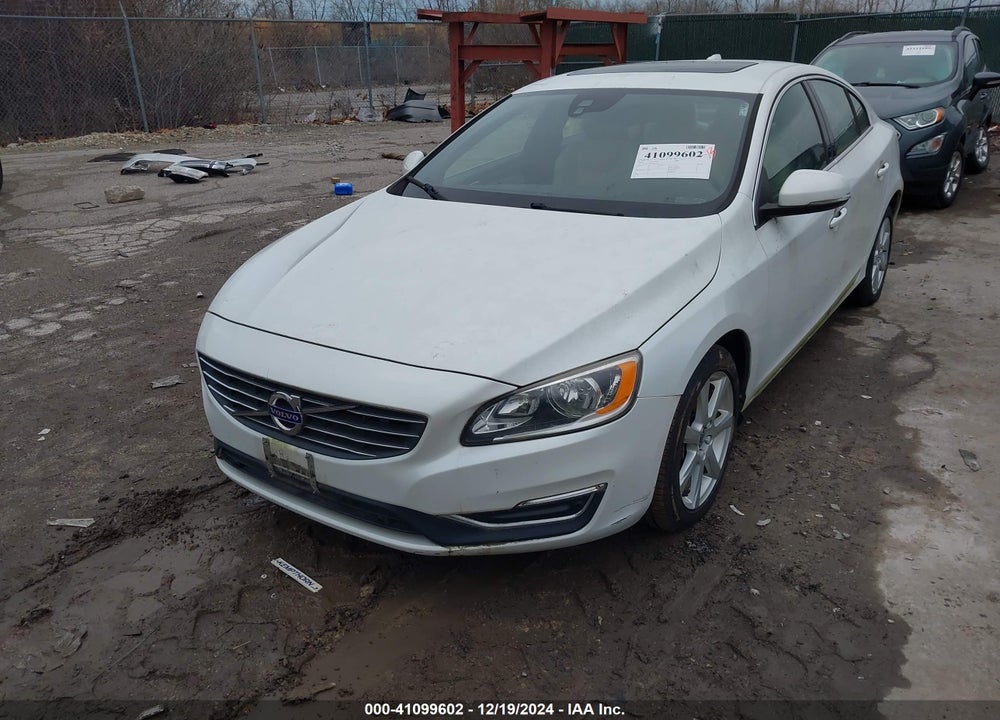 2016 VOLVO S60 T5 PREMIER VIN: YV1612TK6G2401433