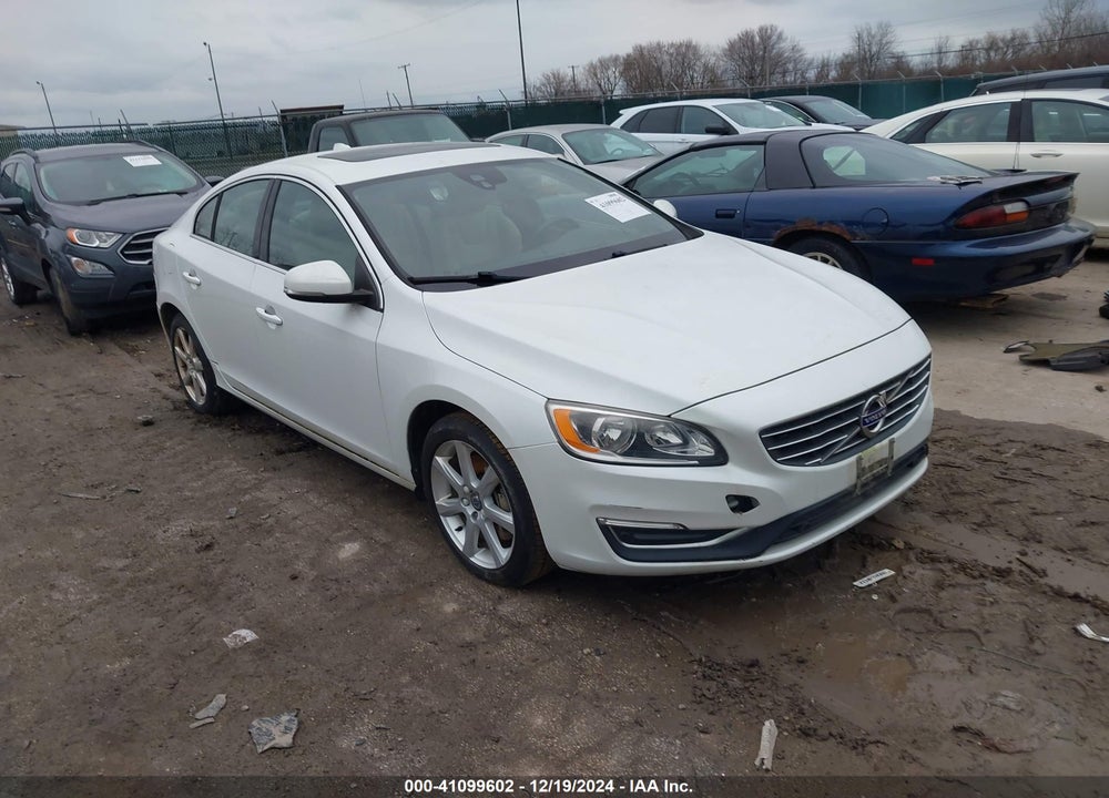 2016 VOLVO S60 T5 PREMIER VIN: YV1612TK6G2401433