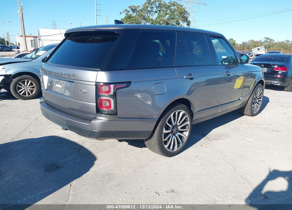 2020 LAND ROVER RANGE ROVER HSE VIN: SALGS2RU0LA583638