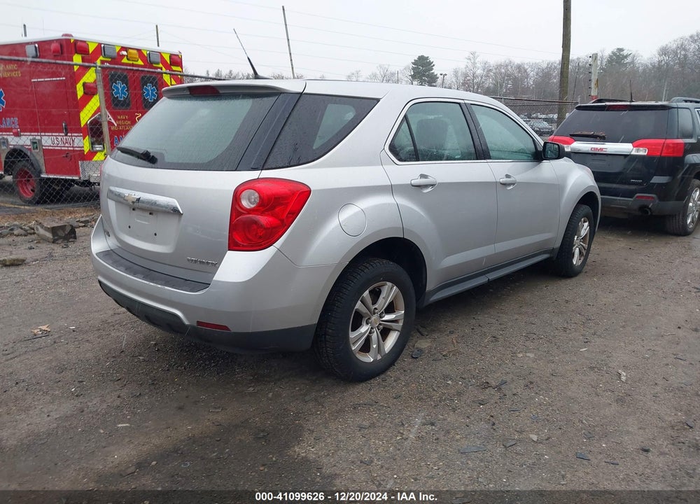 2012 CHEVROLET EQUINOX LS VIN: 2GNALBEK8C1337503