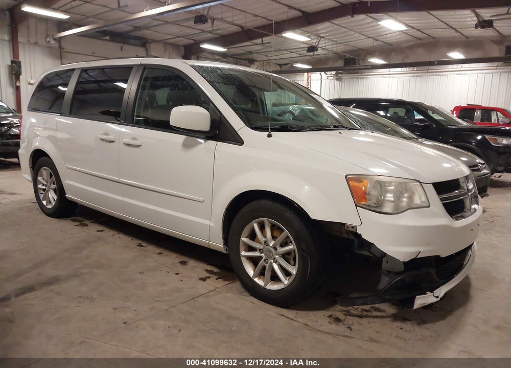 2014 DODGE GRAND CARAVAN SXT VIN: 2C4RDGCG9ER320296