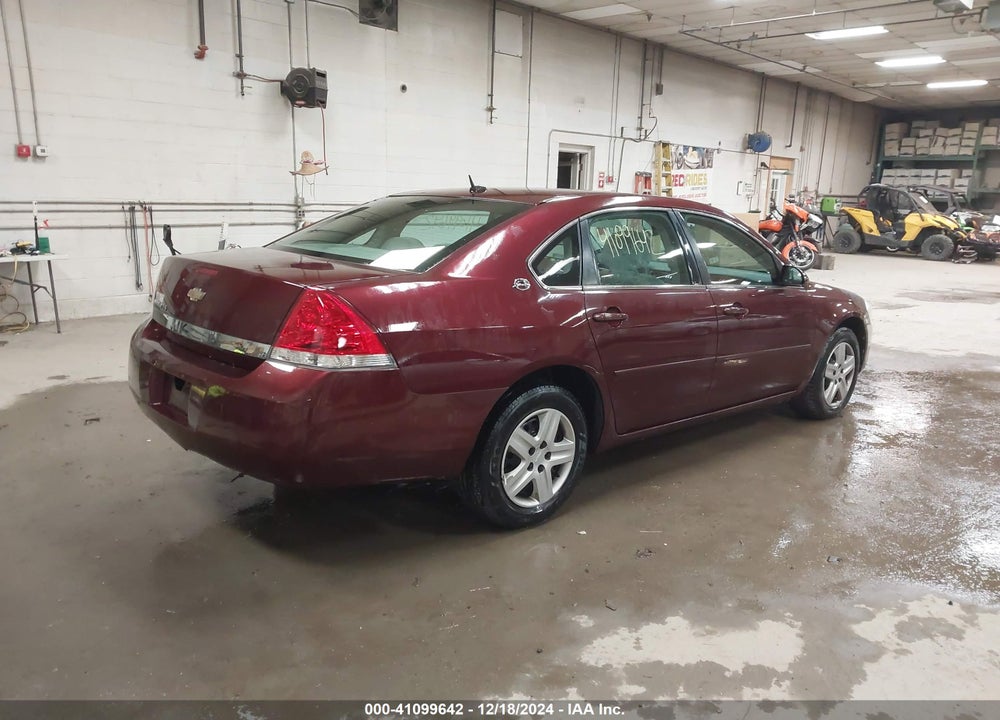 2007 CHEVROLET IMPALA LS VIN: 2G1WB58N079273319