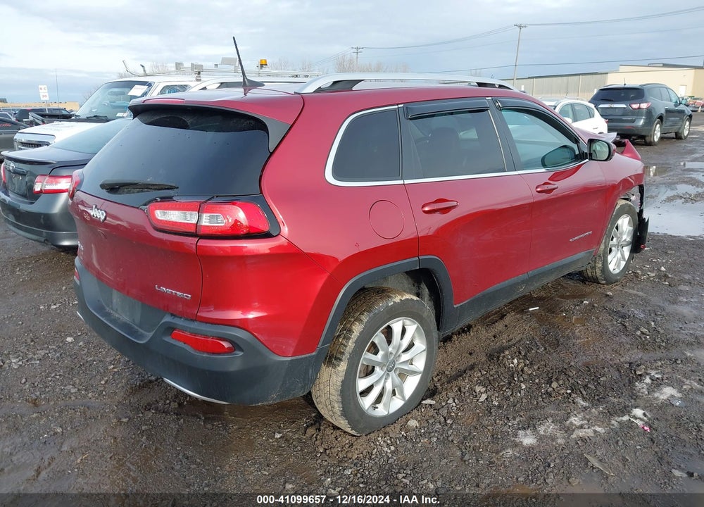 2017 JEEP CHEROKEE LIMITED 4X4 VIN: 1C4PJMDB3HW511886