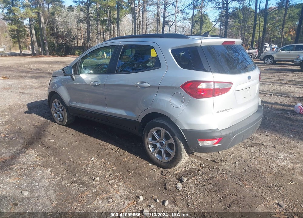 2019 FORD ECOSPORT SE VIN: MAJ3S2GEXKC274821