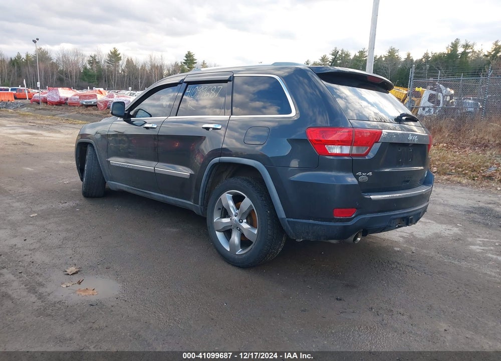 2011 JEEP GRAND CHEROKEE VIN: 1J4RR6GTXBC605932