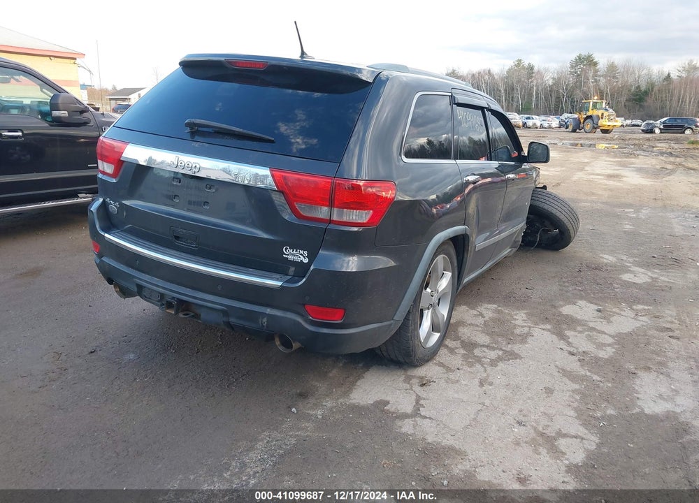 2011 JEEP GRAND CHEROKEE VIN: 1J4RR6GTXBC605932