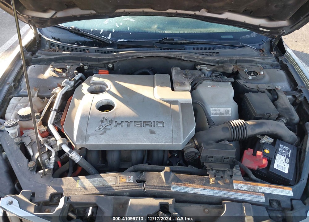 2012 LINCOLN MKZ HYBRID VIN: 3LNDL2L39CR815243