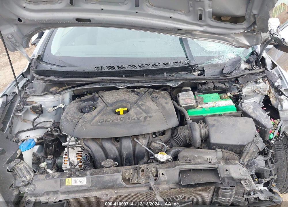 2016 HYUNDAI ELANTRA SE VIN: 5NPDH4AE1GH654580