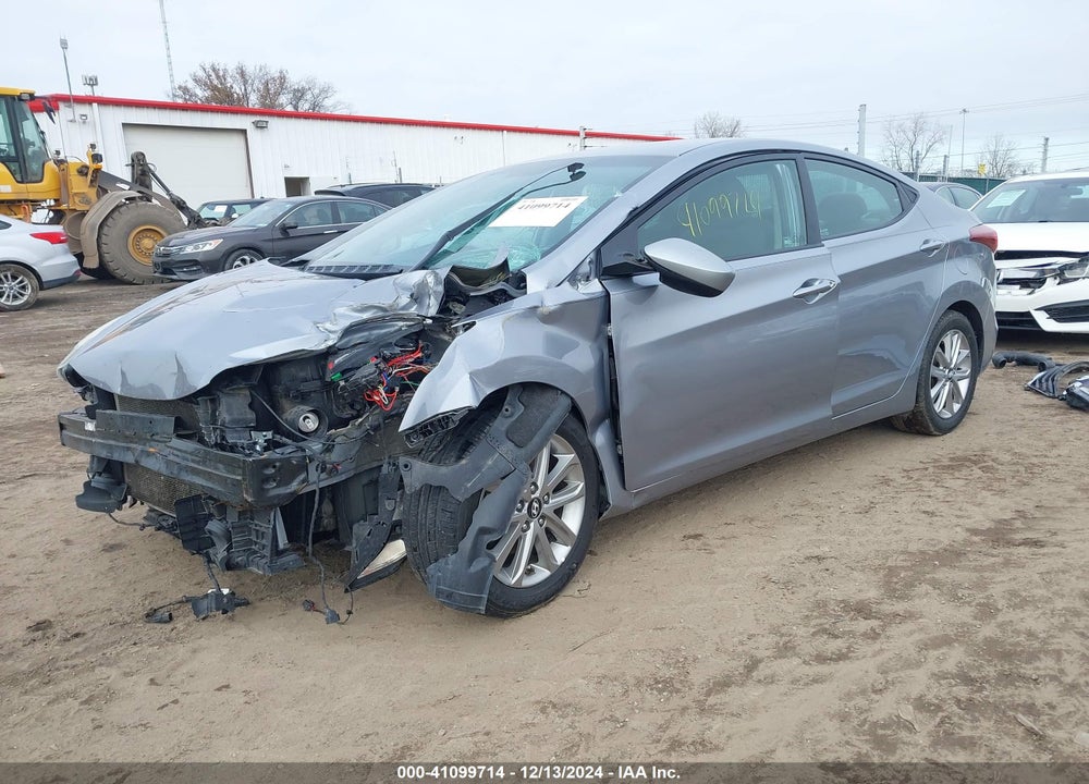 2016 HYUNDAI ELANTRA SE VIN: 5NPDH4AE1GH654580