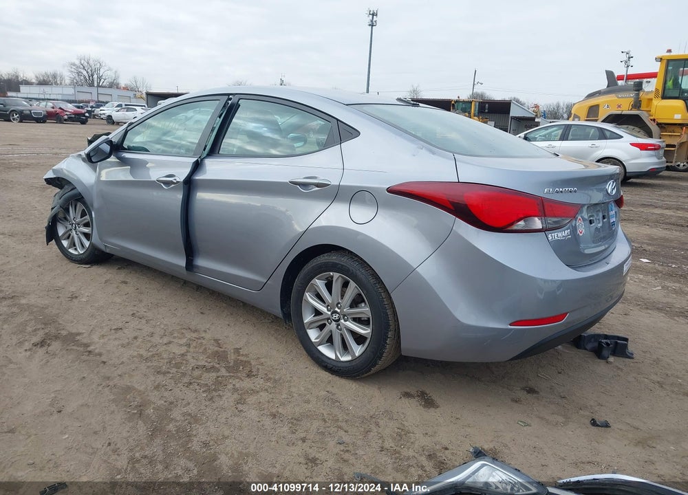 2016 HYUNDAI ELANTRA SE VIN: 5NPDH4AE1GH654580