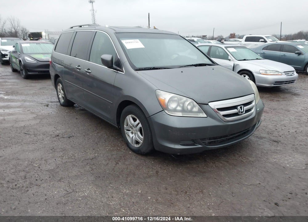 2007 HONDA ODYSSEY EX-L VIN: 5FNRL38787B079169