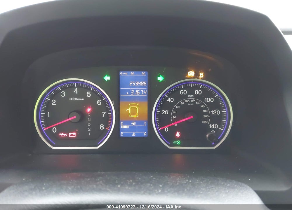 2010 HONDA CR-V LX VIN: 5J6RE4H34AL092433