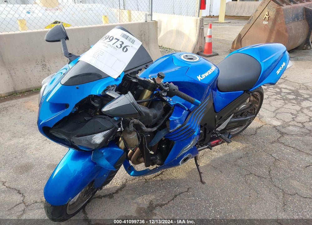 2007 KAWASAKI ZX1400 A VIN: JKBZXNA187A019025