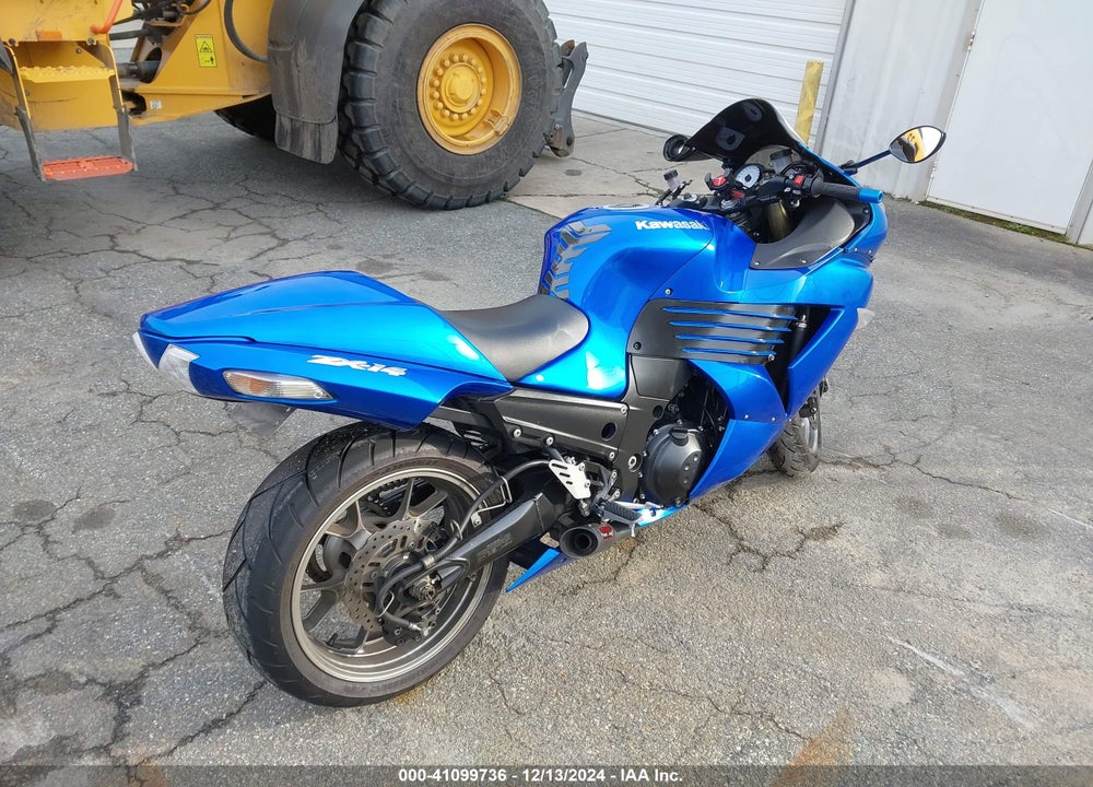 2007 KAWASAKI ZX1400 A VIN: JKBZXNA187A019025
