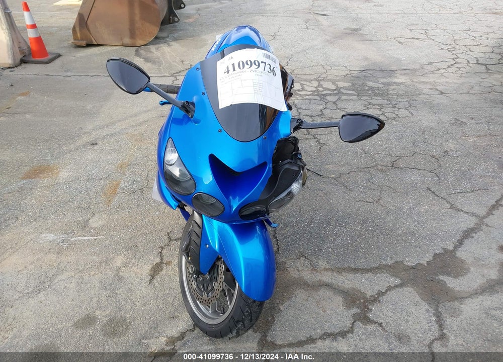 2007 KAWASAKI ZX1400 A VIN: JKBZXNA187A019025