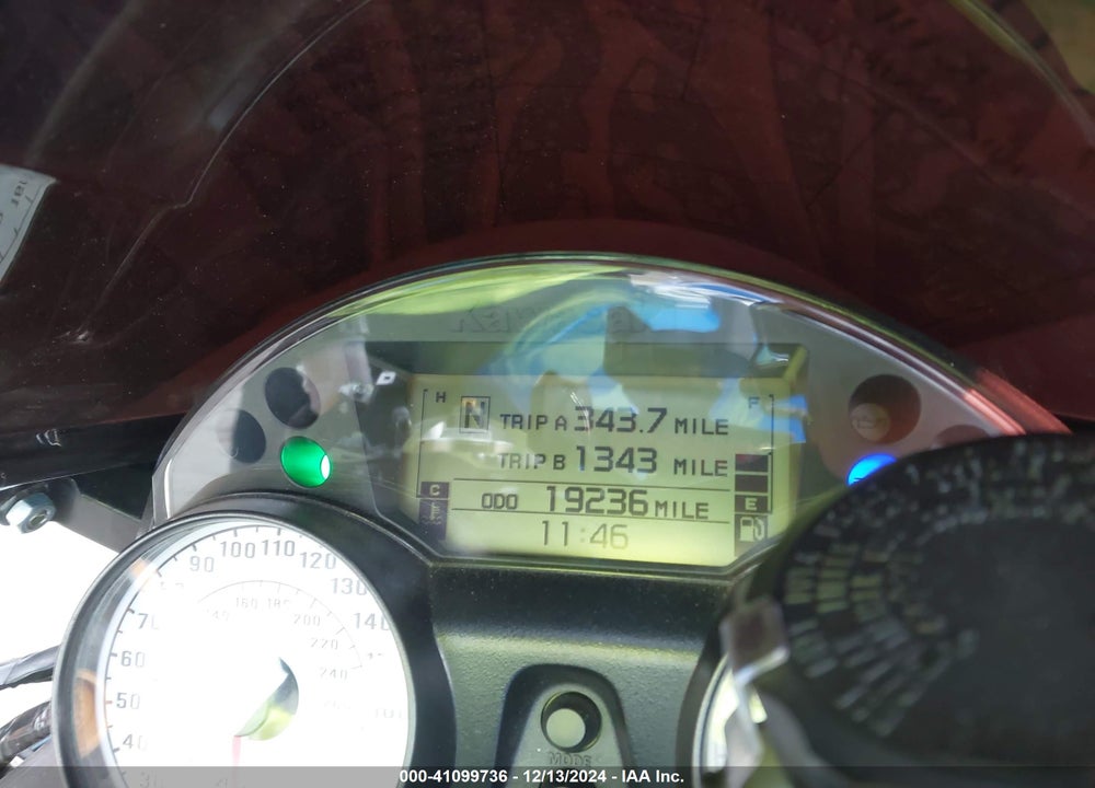 2007 KAWASAKI ZX1400 A VIN: JKBZXNA187A019025