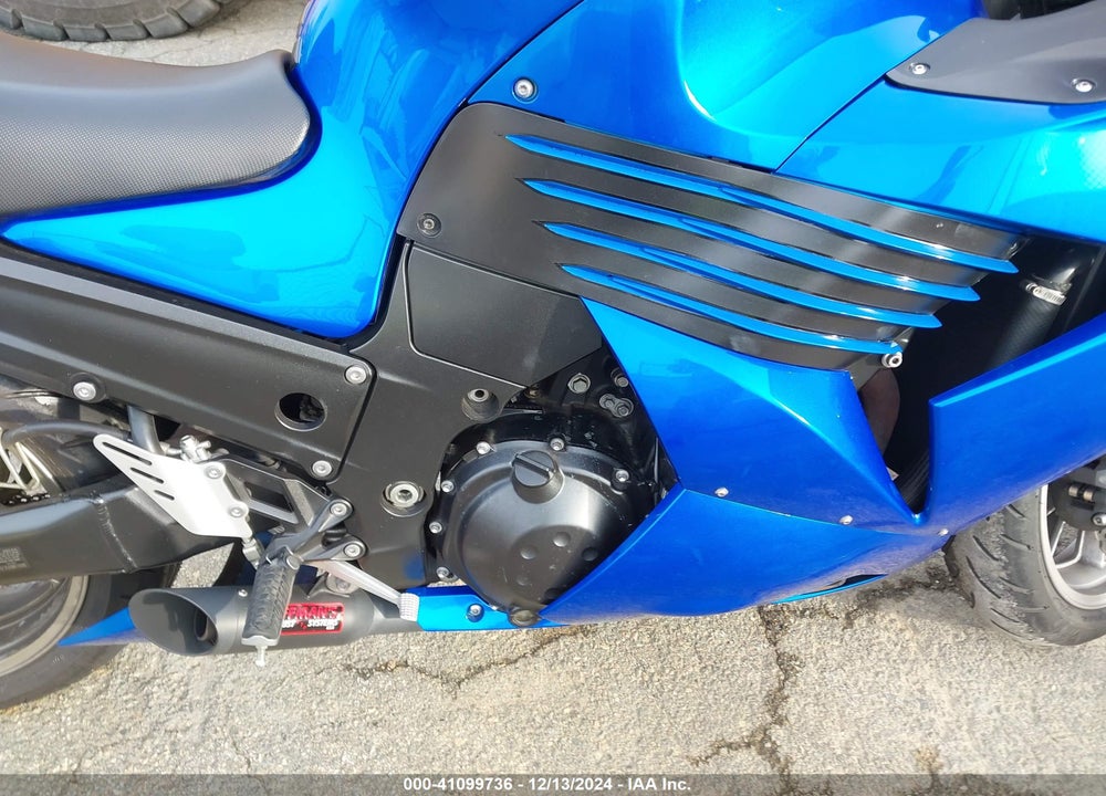 2007 KAWASAKI ZX1400 A VIN: JKBZXNA187A019025