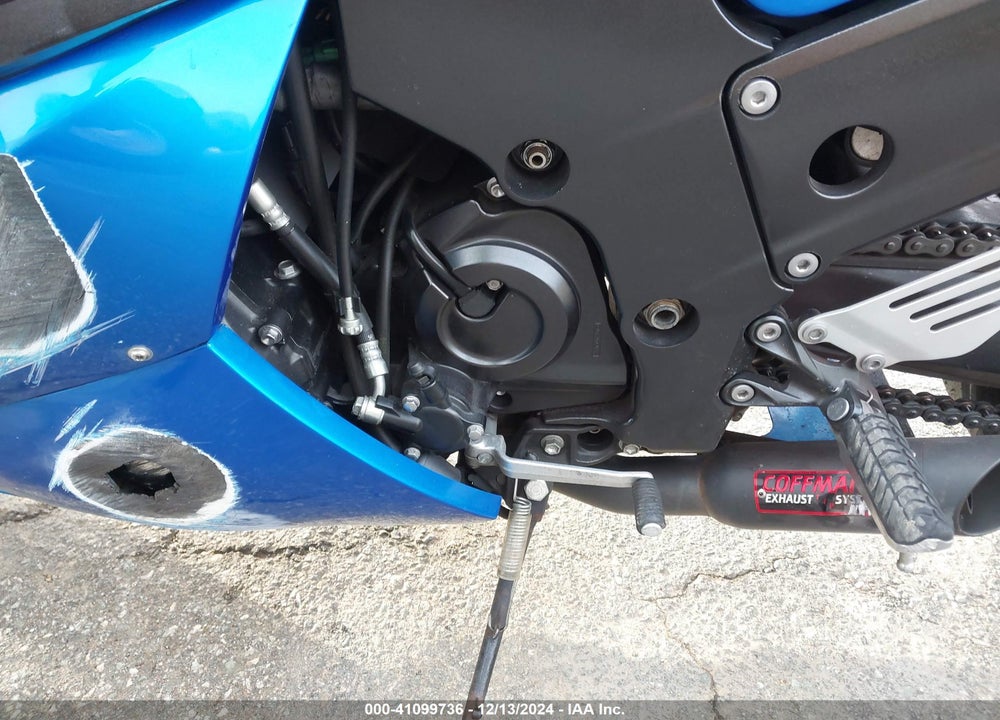 2007 KAWASAKI ZX1400 A VIN: JKBZXNA187A019025