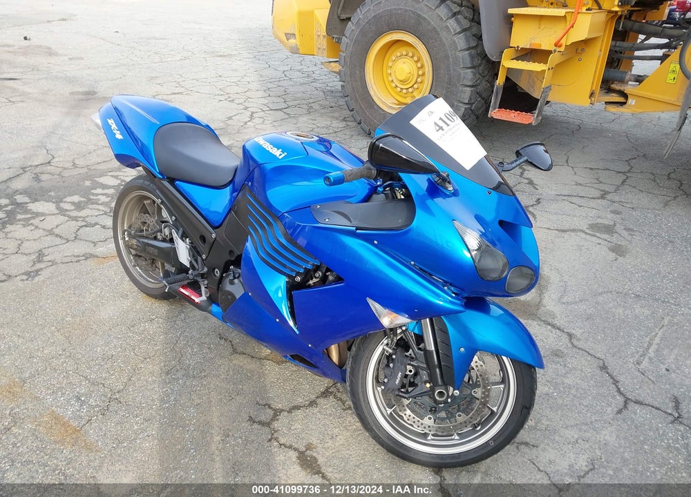 2007 KAWASAKI ZX1400 A VIN: JKBZXNA187A019025