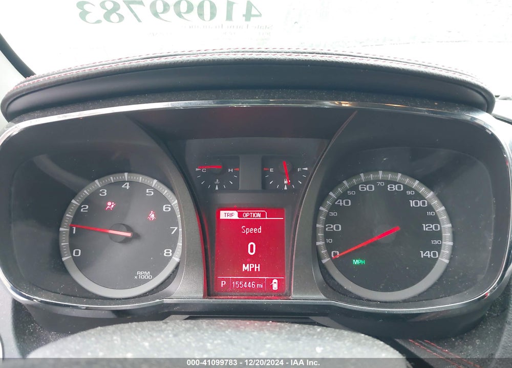 2013 GMC TERRAIN DENALI VIN: 2GKFLYE33D6153900