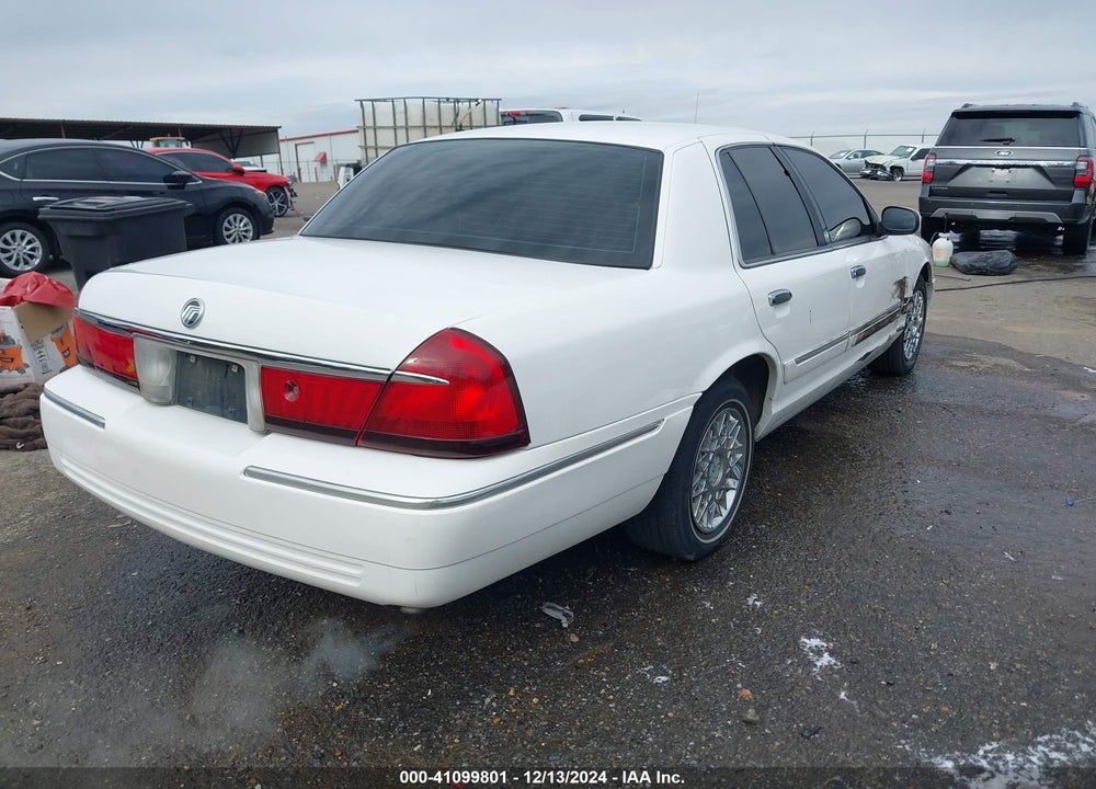 1999 MERCURY GRAND MARQUIS GS VIN: 2MEFM74W7XX717723