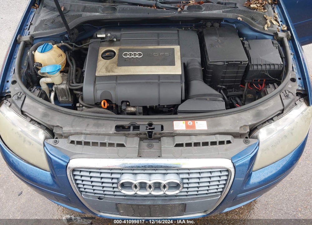 2006 AUDI A3 2.0T VIN: WAUNF78P56A040542