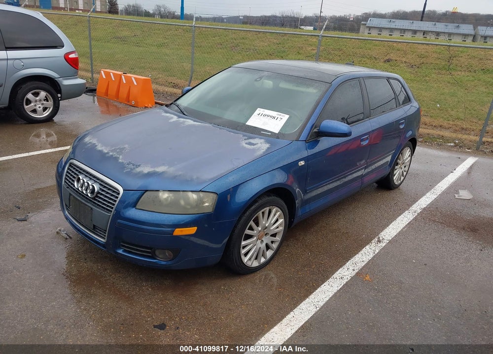 2006 AUDI A3 2.0T VIN: WAUNF78P56A040542