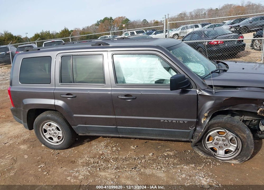 2016 JEEP PATRIOT SPORT VIN: 1C4NJPBB7GD547067