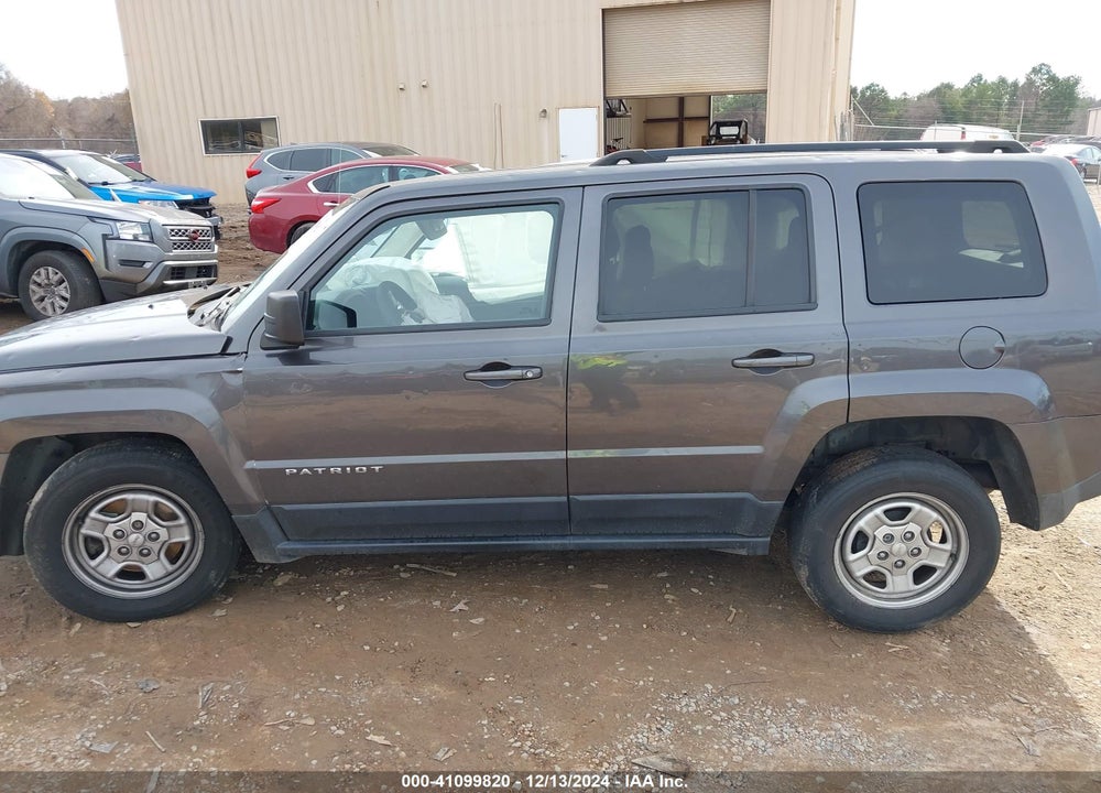 2016 JEEP PATRIOT SPORT VIN: 1C4NJPBB7GD547067