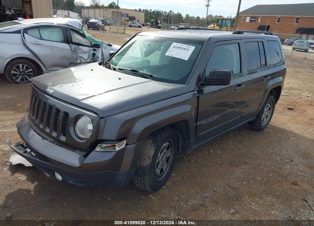 2016 JEEP PATRIOT SPORT VIN: 1C4NJPBB7GD547067