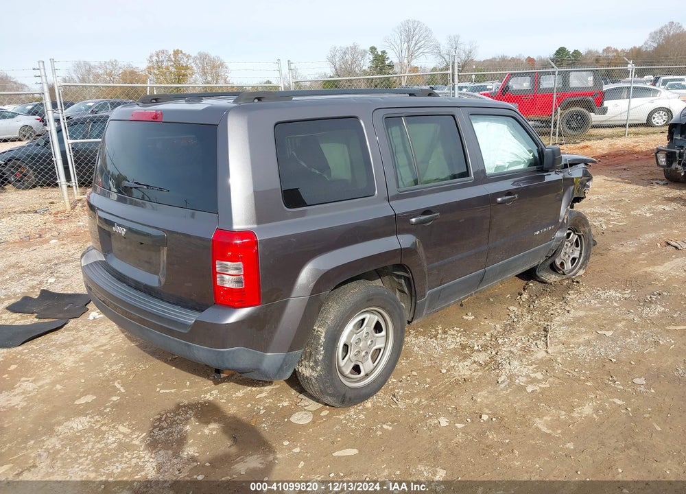 2016 JEEP PATRIOT SPORT VIN: 1C4NJPBB7GD547067