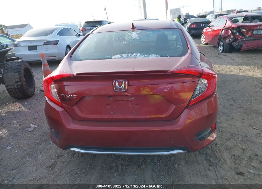 2021 HONDA CIVIC VIN: 2HGFC1F39MH706587