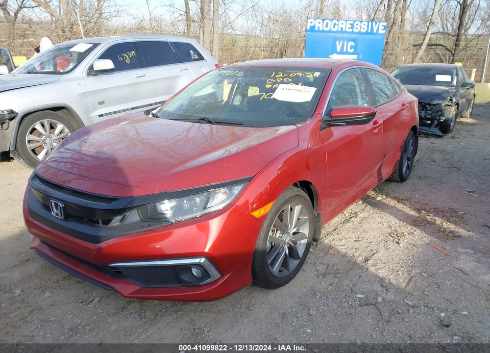 2021 HONDA CIVIC VIN: 2HGFC1F39MH706587