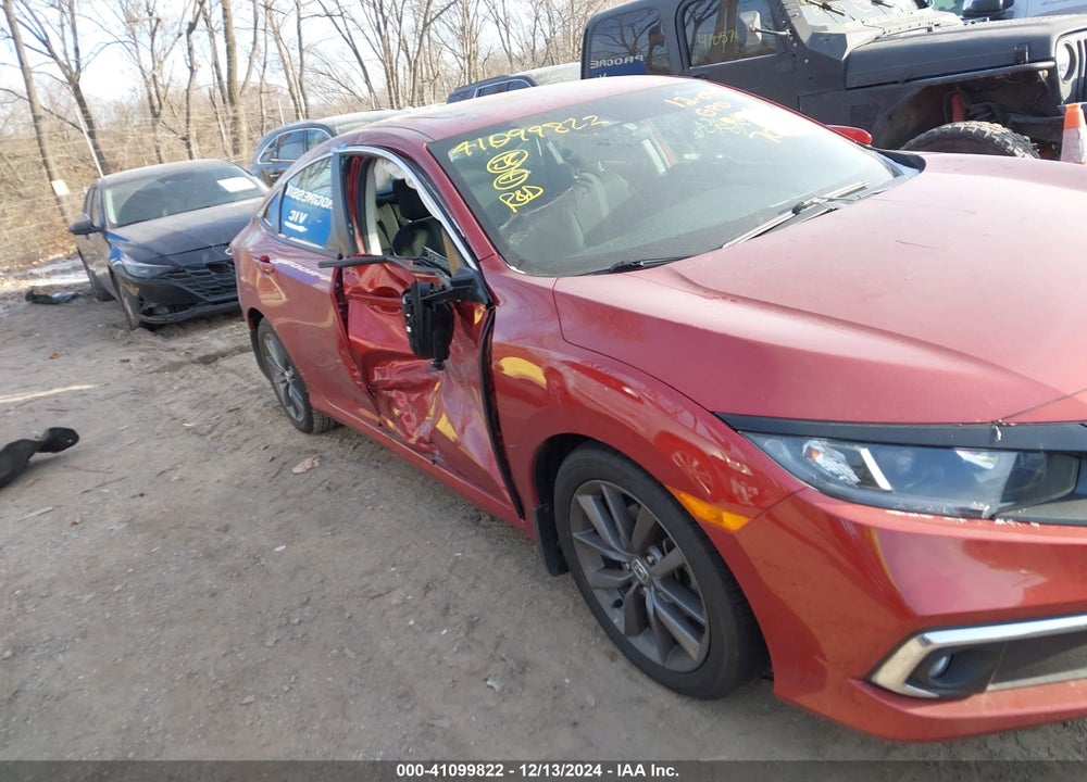 2021 HONDA CIVIC VIN: 2HGFC1F39MH706587