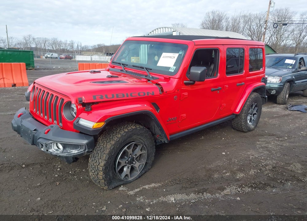 2020 JEEP WRANGLER UNLIMITED RUBICON 4X4 VIN: 1C4HJXFGXLW141205