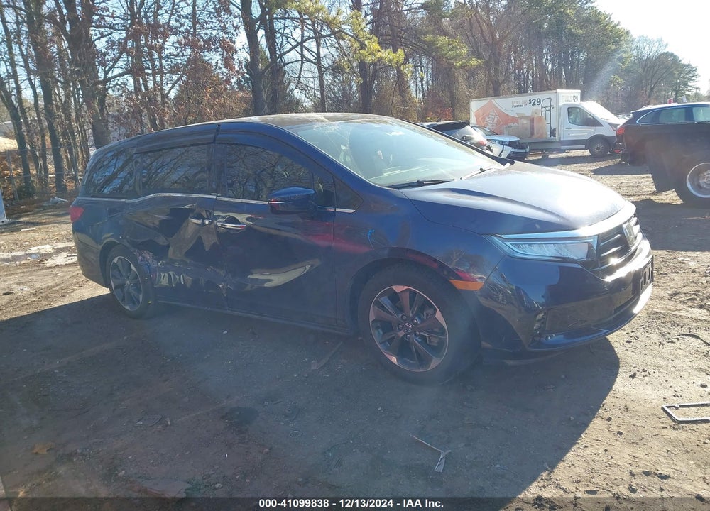 2022 HONDA ODYSSEY ELITE VIN: 5FNRL6H94NB011967