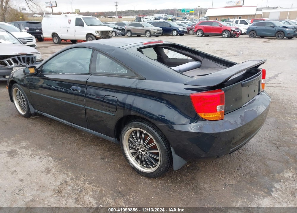 2001 TOYOTA CELICA GT VIN: JTDDR32T310075163