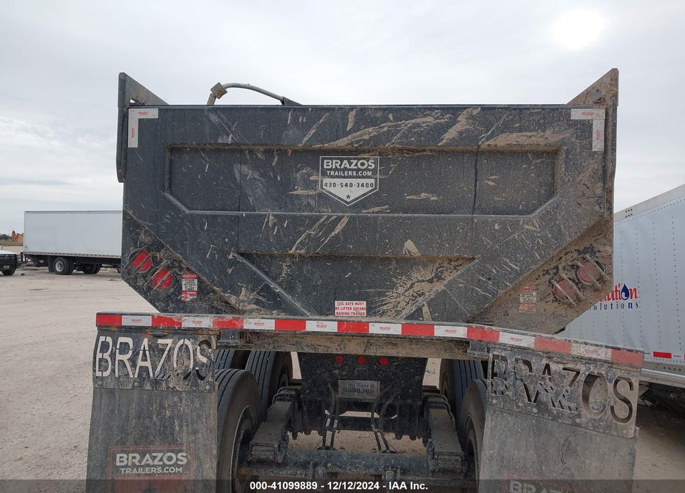 2025 BRAZOS TRAILERS DUMP TRAILER VIN: 4B9BKDG22SH054685