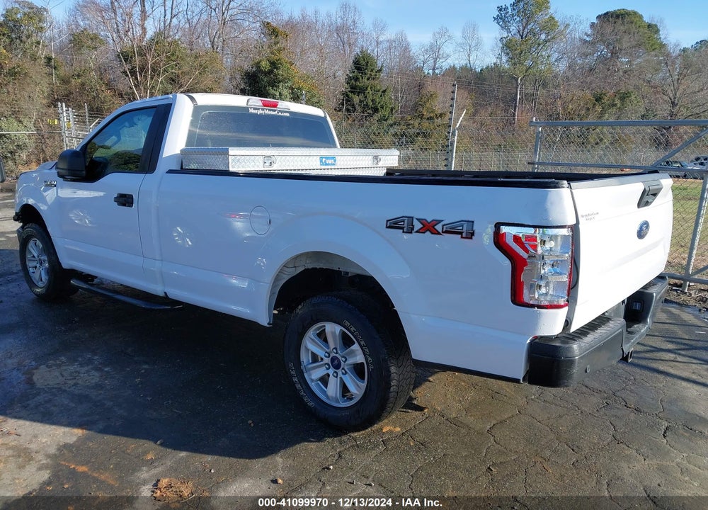 2019 FORD F-150 XL VIN: 1FTMF1EB9KKC65572