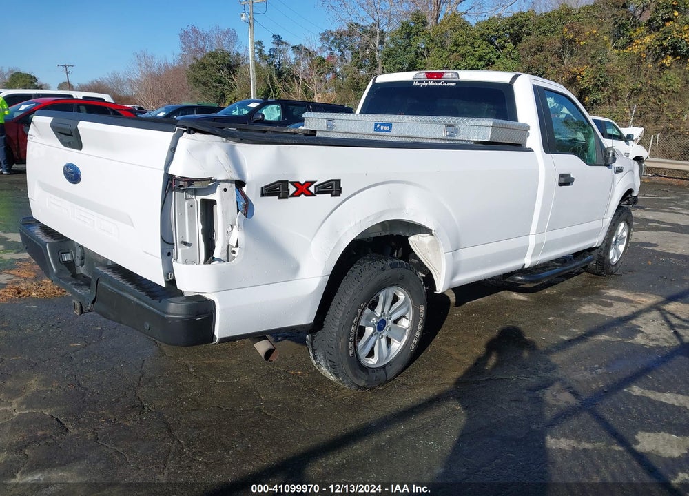 2019 FORD F-150 XL VIN: 1FTMF1EB9KKC65572