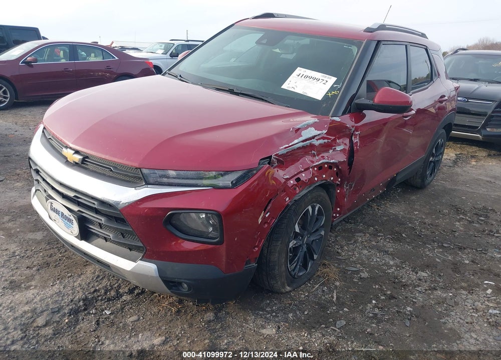2021 CHEVROLET TRAILBLAZER FWD LT VIN: KL79MPS27MB127970