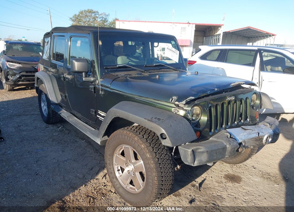 2010 ANGLER JEEP WR UNLIMITED SAHARA VIN: 1J4BA5H1XAL231806
