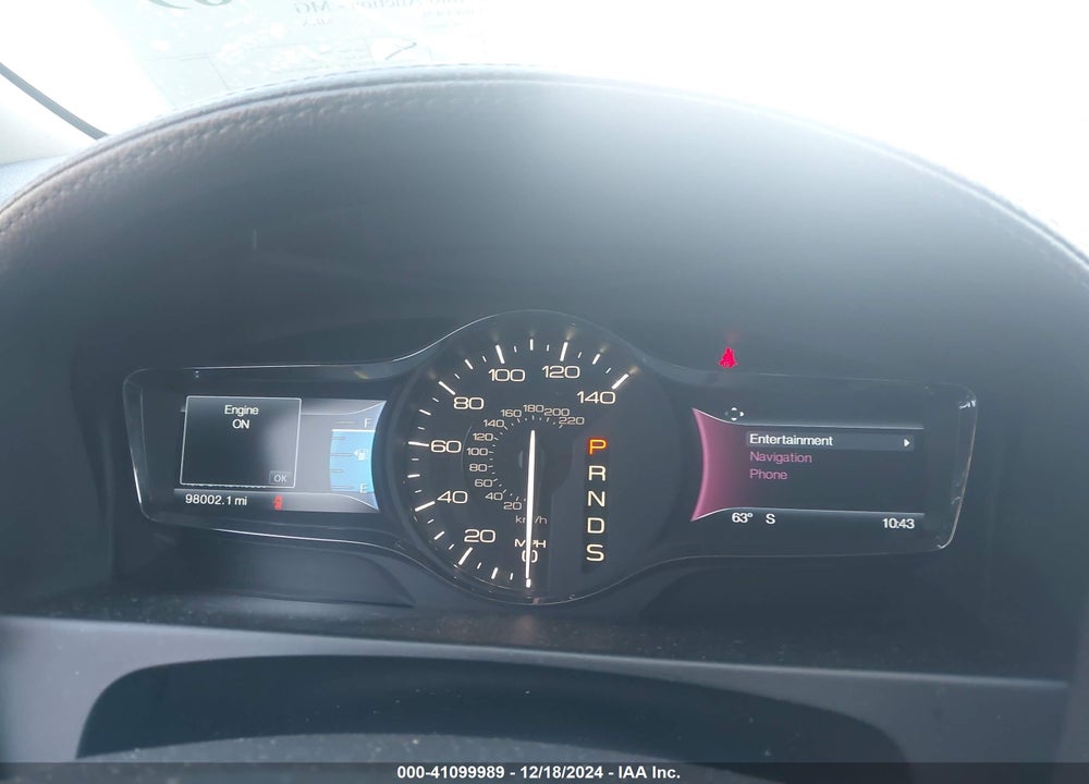 2014 LINCOLN MKX VIN: 2LMDJ8JK6EBL08664