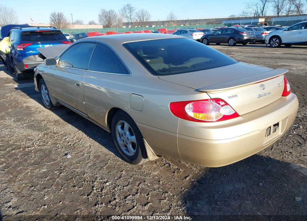 2003 TOYOTA CAMRY SOLARA SE VIN: 2T1CE22P13C023673