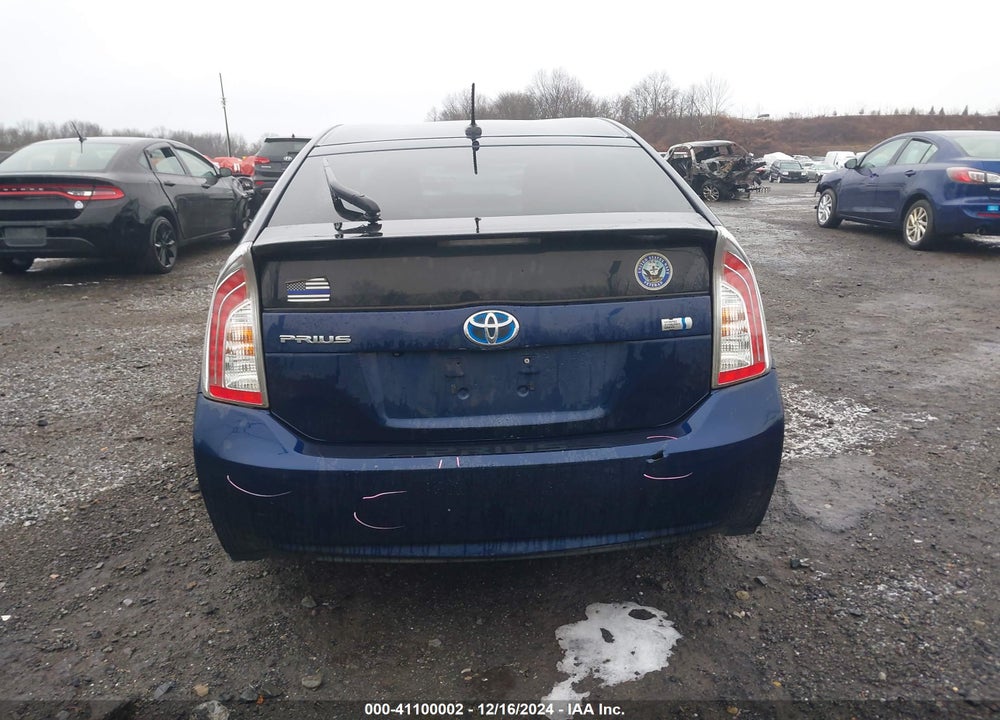 2015 TOYOTA PRIUS VIN: JTDKN3DU7F0428472