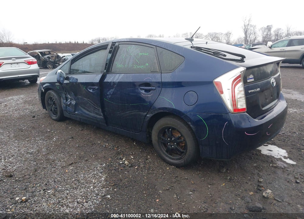 2015 TOYOTA PRIUS VIN: JTDKN3DU7F0428472