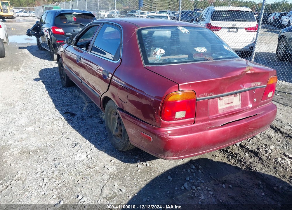 1999 SUZUKI ESTEEM GL/GLX/GLX+ VIN: JS2GB31S7X5160065